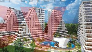 Kıbrıs Gazimağusa Geçitkale Proje 1+0 1+1 2+1 3+1 Daire Lansmanı