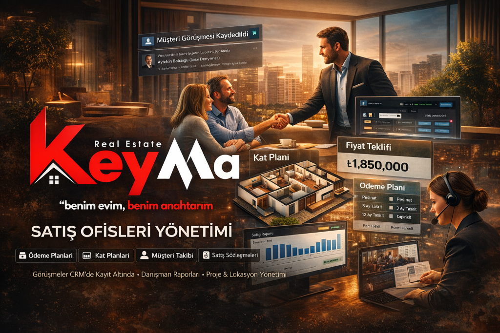 Satış Ofisi Yönetiminde DEVRİM ! KeyMa Lead Suit