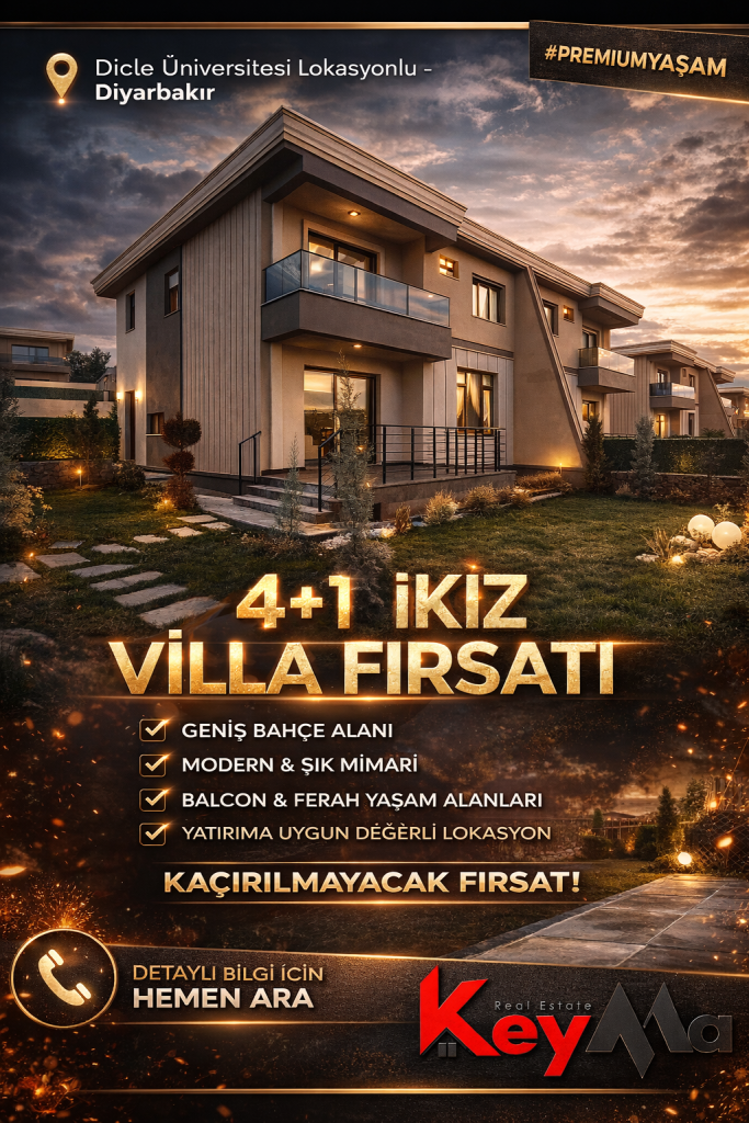 Diyarbakır AZEL TWİNS Villaları